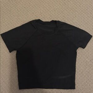 lululemon athletica Black Short Sleeve Tee